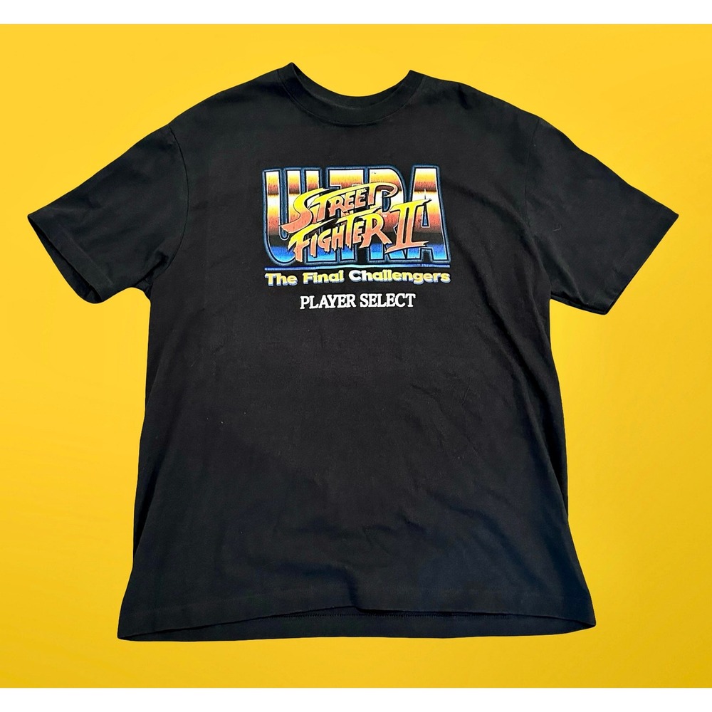 Ultra Street Fighter II Graphic T-Shirt "The Final Challengers" Adult Medium